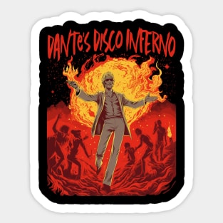 Dante's Disco Inferno Sticker